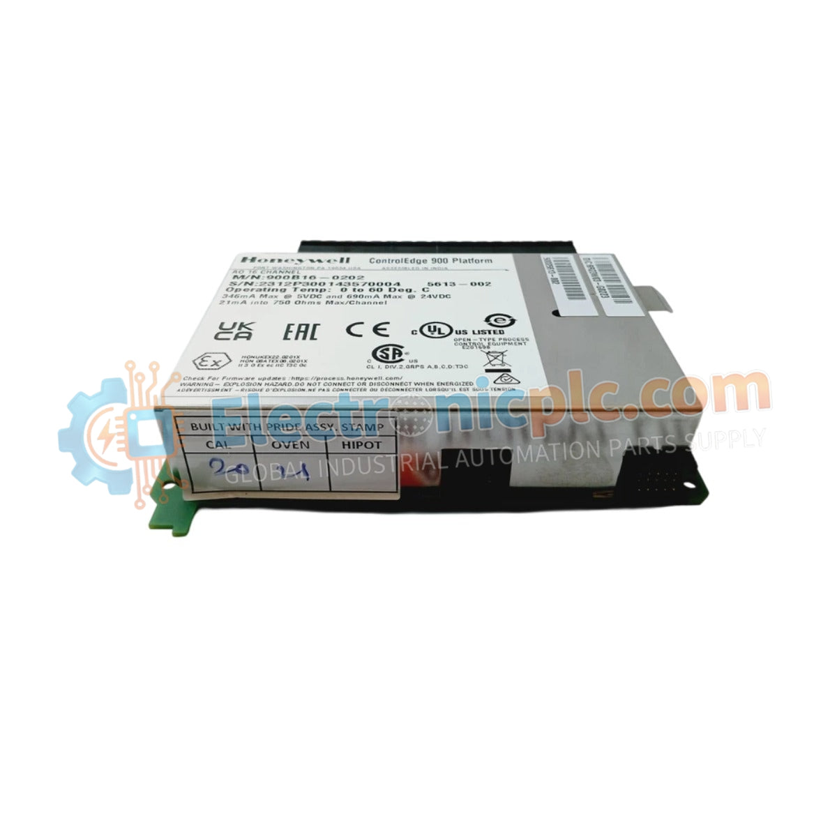 Honeywell 900B16-0202 Analog Output Module