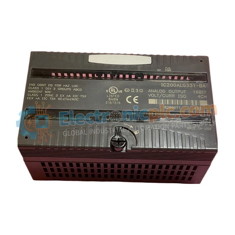 Módulo de salida analógica PLC IC200ALG322D GE Fanuc