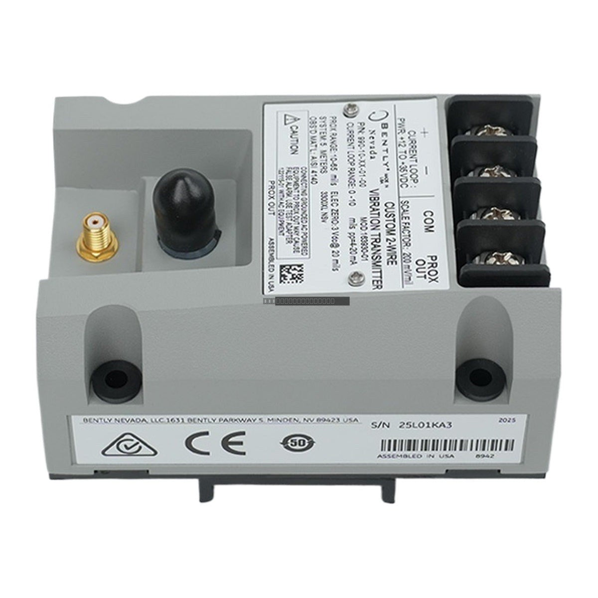 Bently Nevada 990-10-XX-01-00 MOD 163930-01