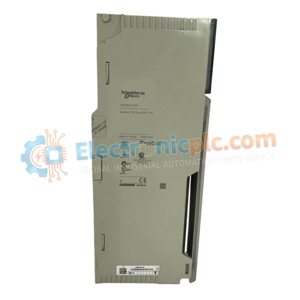 محول Schneider Electric 140CRA31200 Modicon Quantum Ethernet/IP RIO Drop