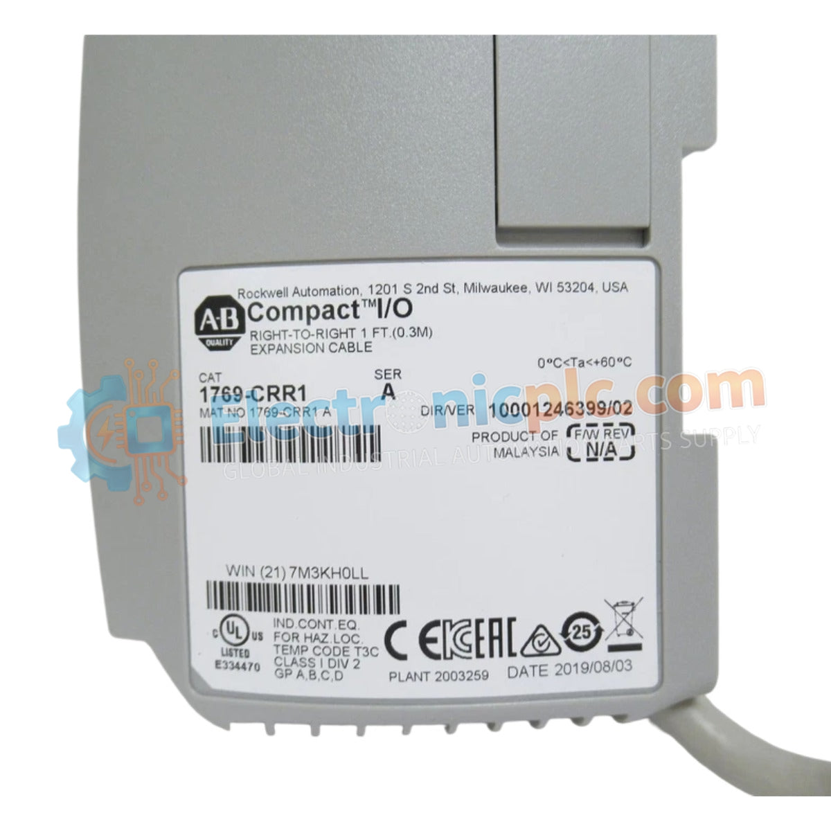 Cable de expansión CompactLogix Allen-Bradley 1769-CRR1