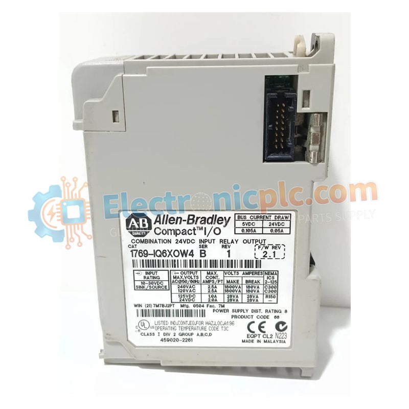 Módulo de E/S combinada digital Allen-Bradley 1769-IQ6XOW4