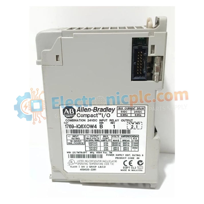 وحدة الإدخال/الإخراج الرقمية المدمجة Allen-Bradley 1769-IQ6XOW4