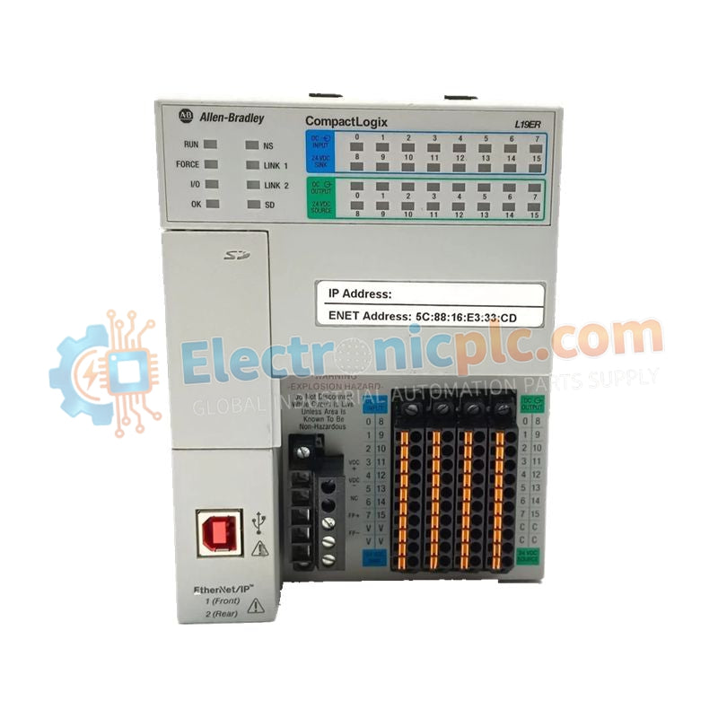 Controlador de automatización programable Allen-Bradley 1769-L19ER-BB1B