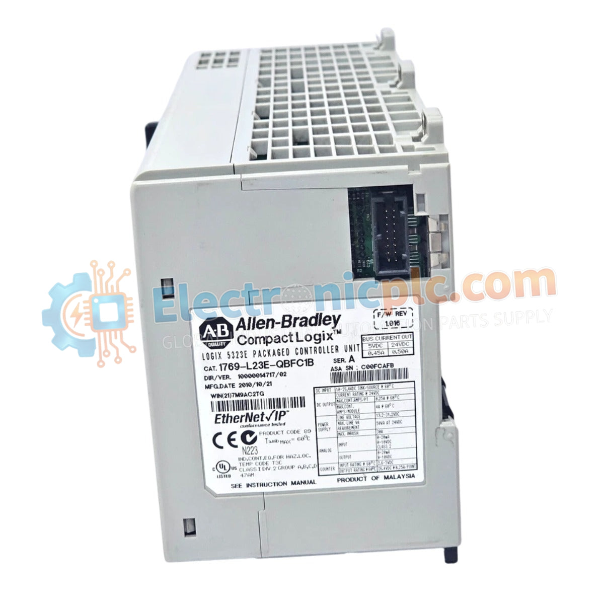 Controlador empaquetado Allen Bradley 1769-L23E-QBFC1B CompactLogix