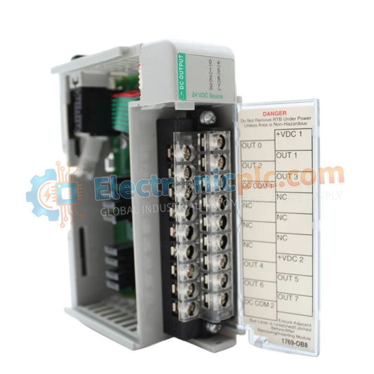 DC Sourcing Output Module Allen Bradley 1769-OB8 CompactLogix 8-Point