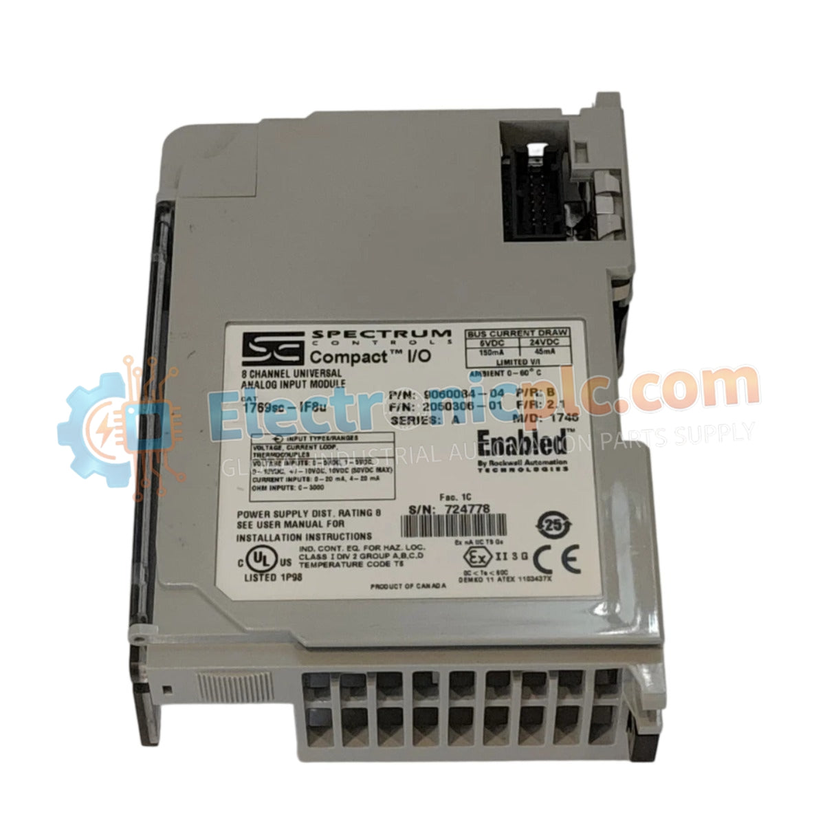 Analog Input Module Allen Bradley 1769sc-IF8u CompactLogix