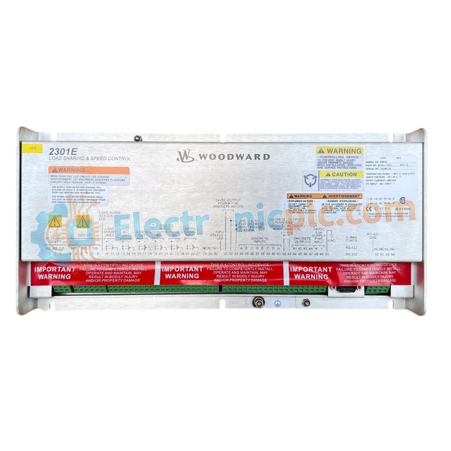 8273-1011 2301E Speed Controller Woodward