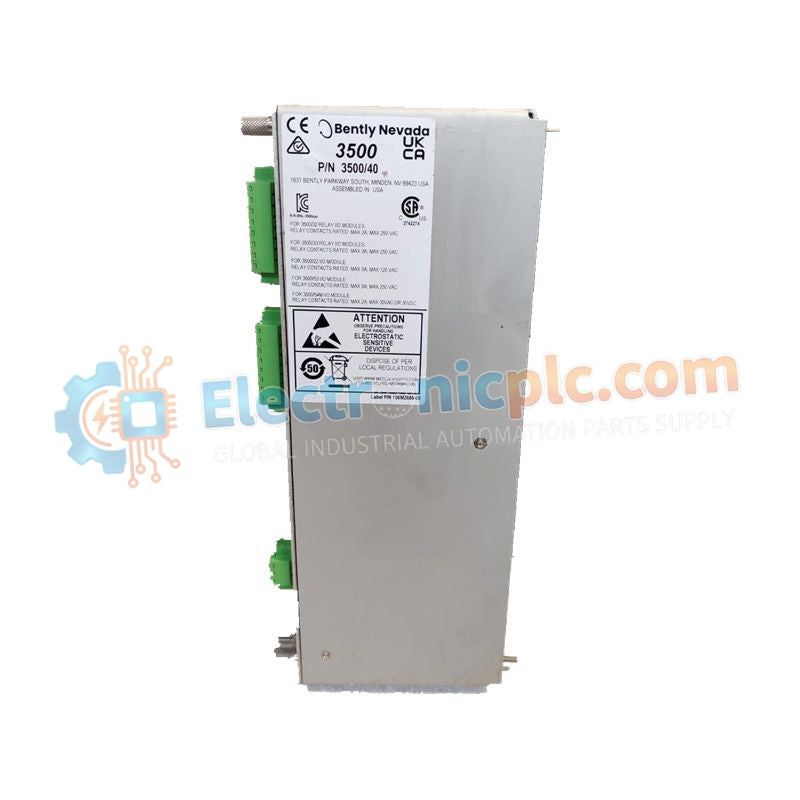 وحدة الإدخال/الإخراج Keyphasor من Bently Nevada 3500/25 125800-01