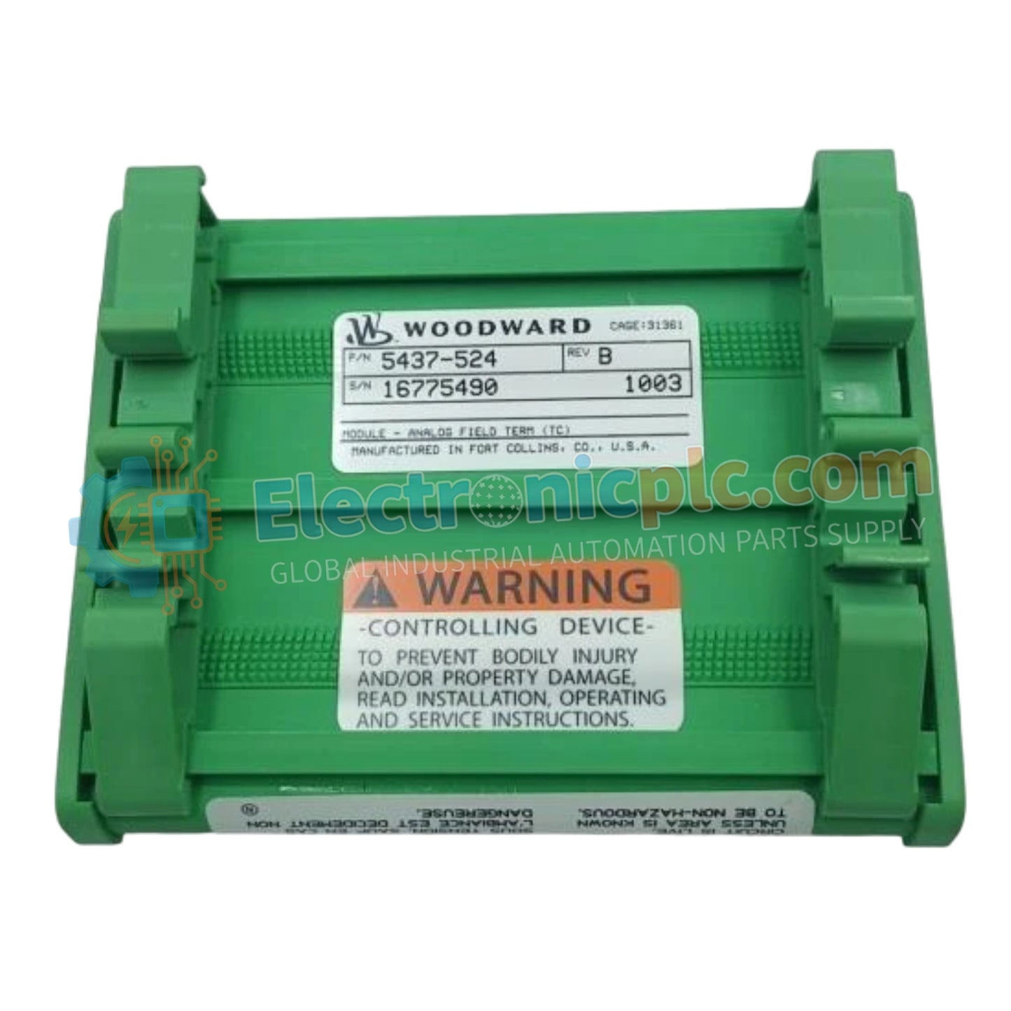 Woodward 5437-524 Analog Field Terminal Module