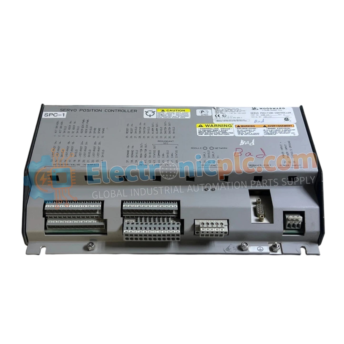 برنامج تشغيل Woodward 8200-314 Digital Driver Rev