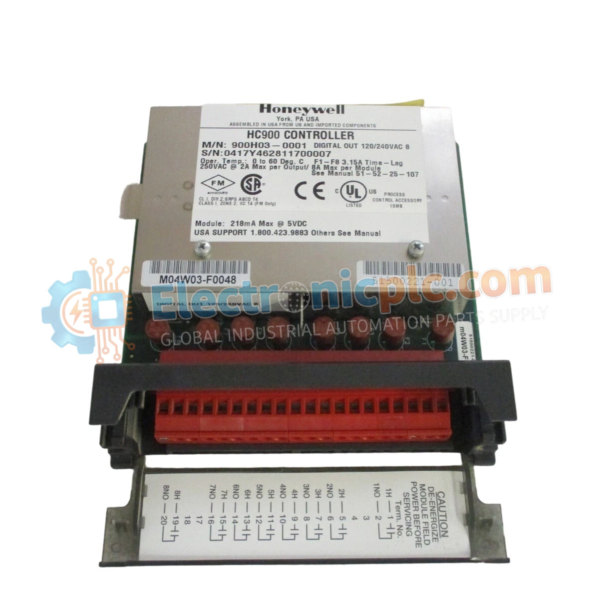 Módulo de salida de CA Honeywell 900H03-0001 ControlEdge HC900