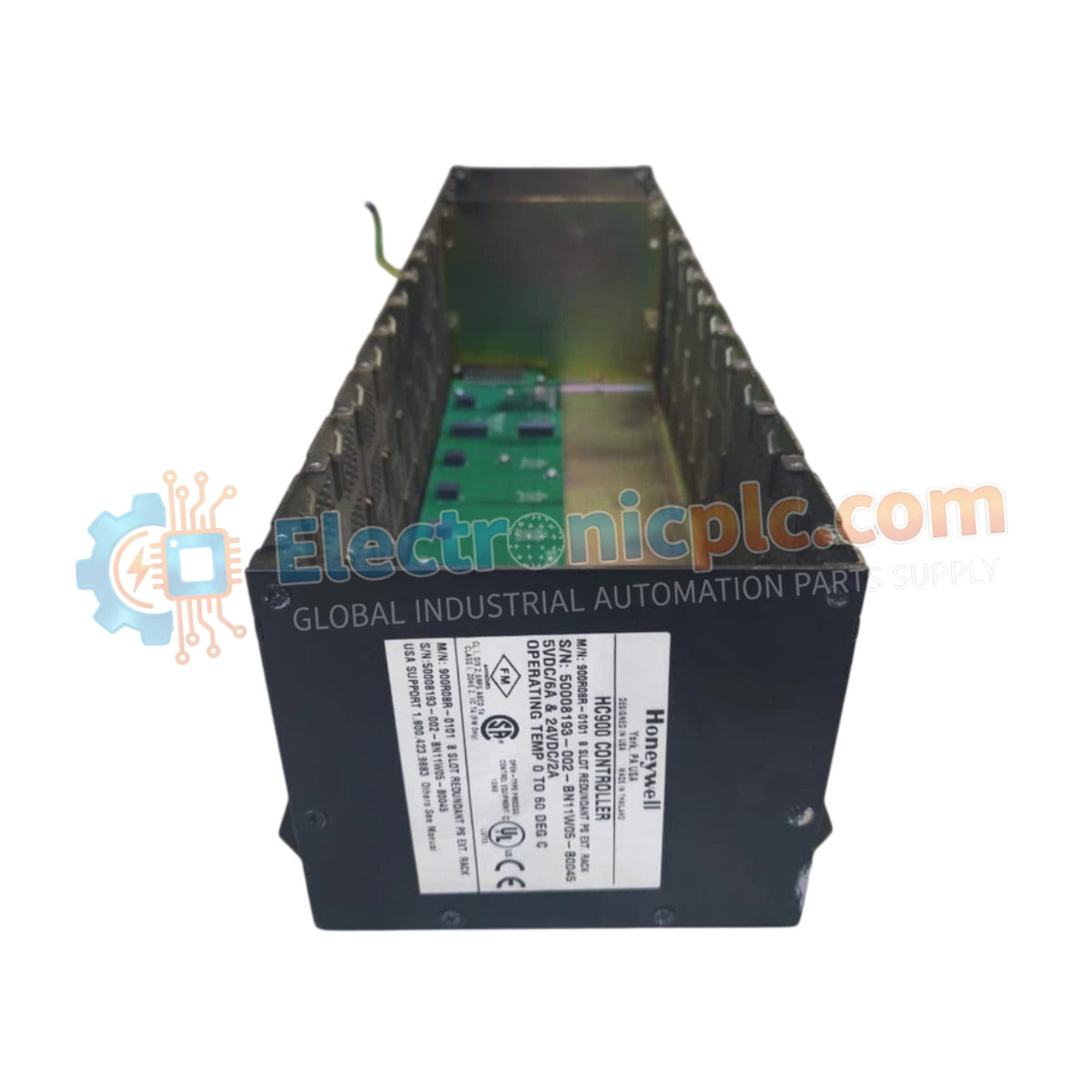 Honeywell 900R08R-0101 ControlEdge HC900 Bastidor de E/S de alimentación redundante de 8 ranuras