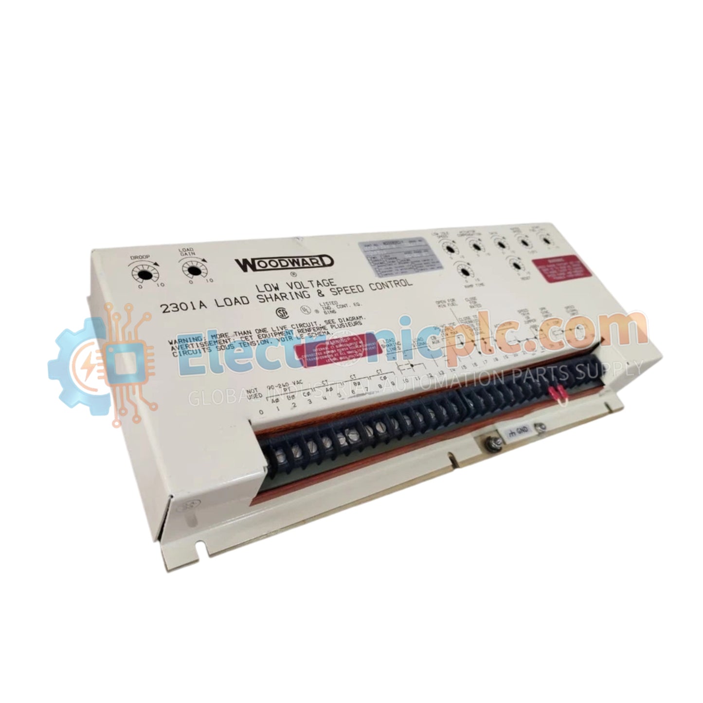 Load Sharing and Speed Controller Module Woodward 9905-068 2301A