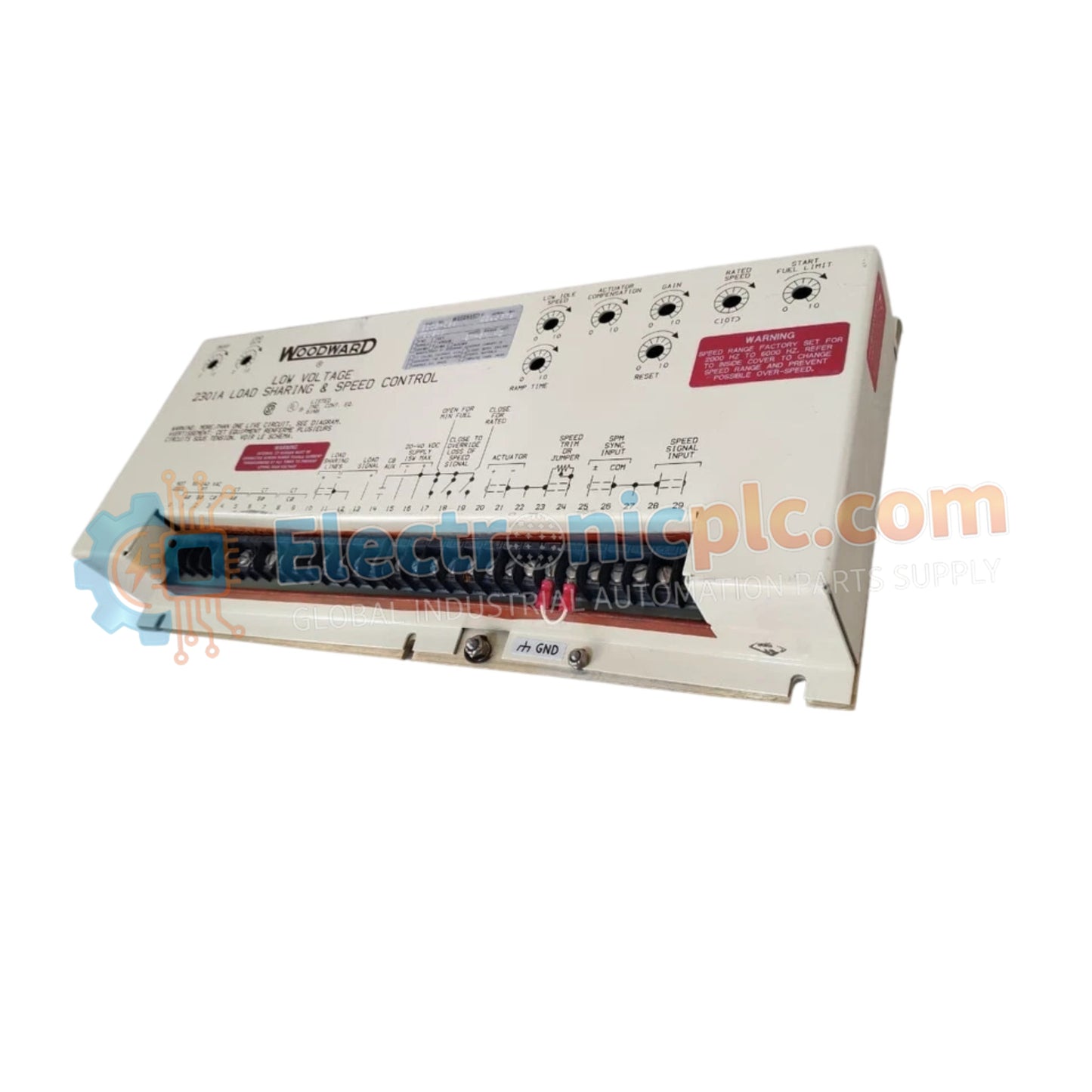 Load Sharing and Speed Controller Module Woodward 9905-068 2301A