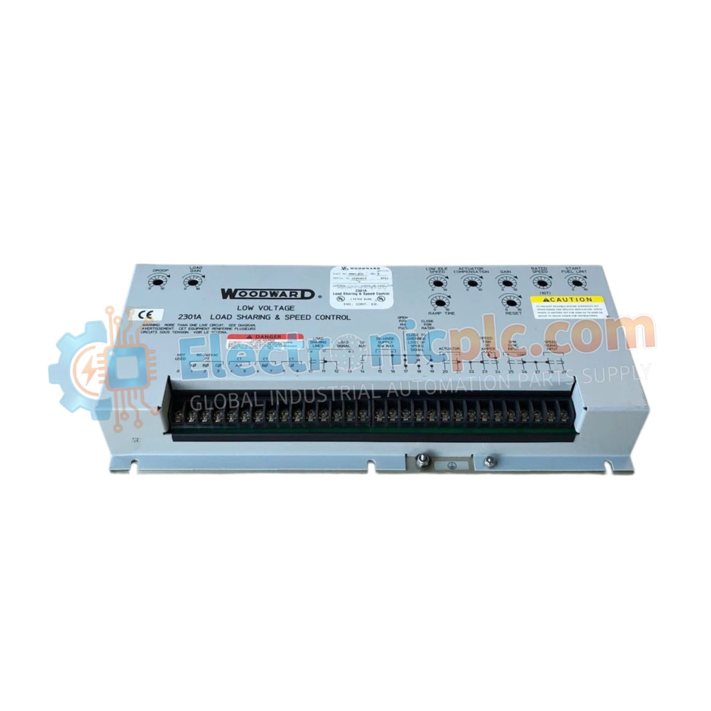 Woodward 9907-018 2301A Load Sharing and Speed Control