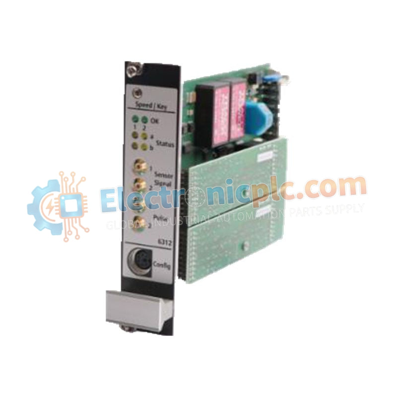 Monitor de protección contra sobrevelocidad Emerson A6370D AMS 6300