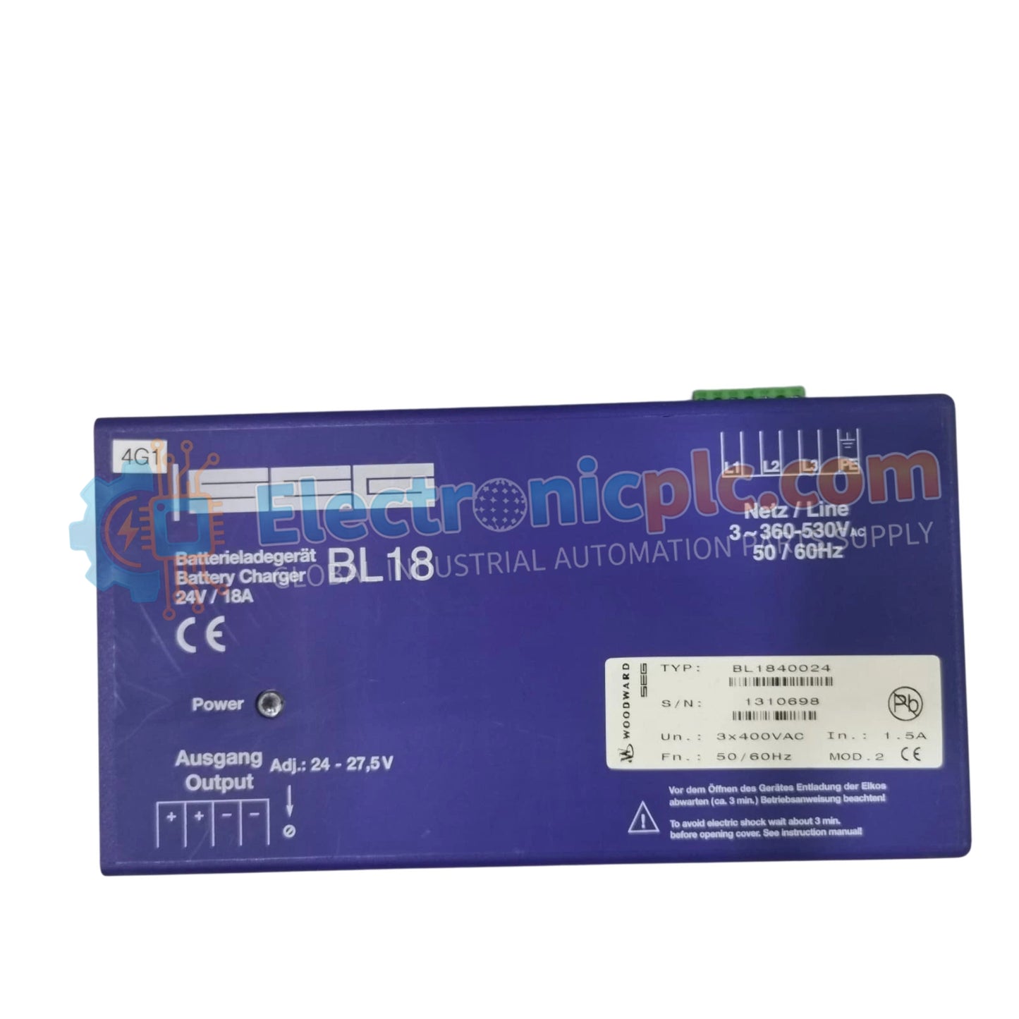 Woodward BL1840024 Battery Charger Module