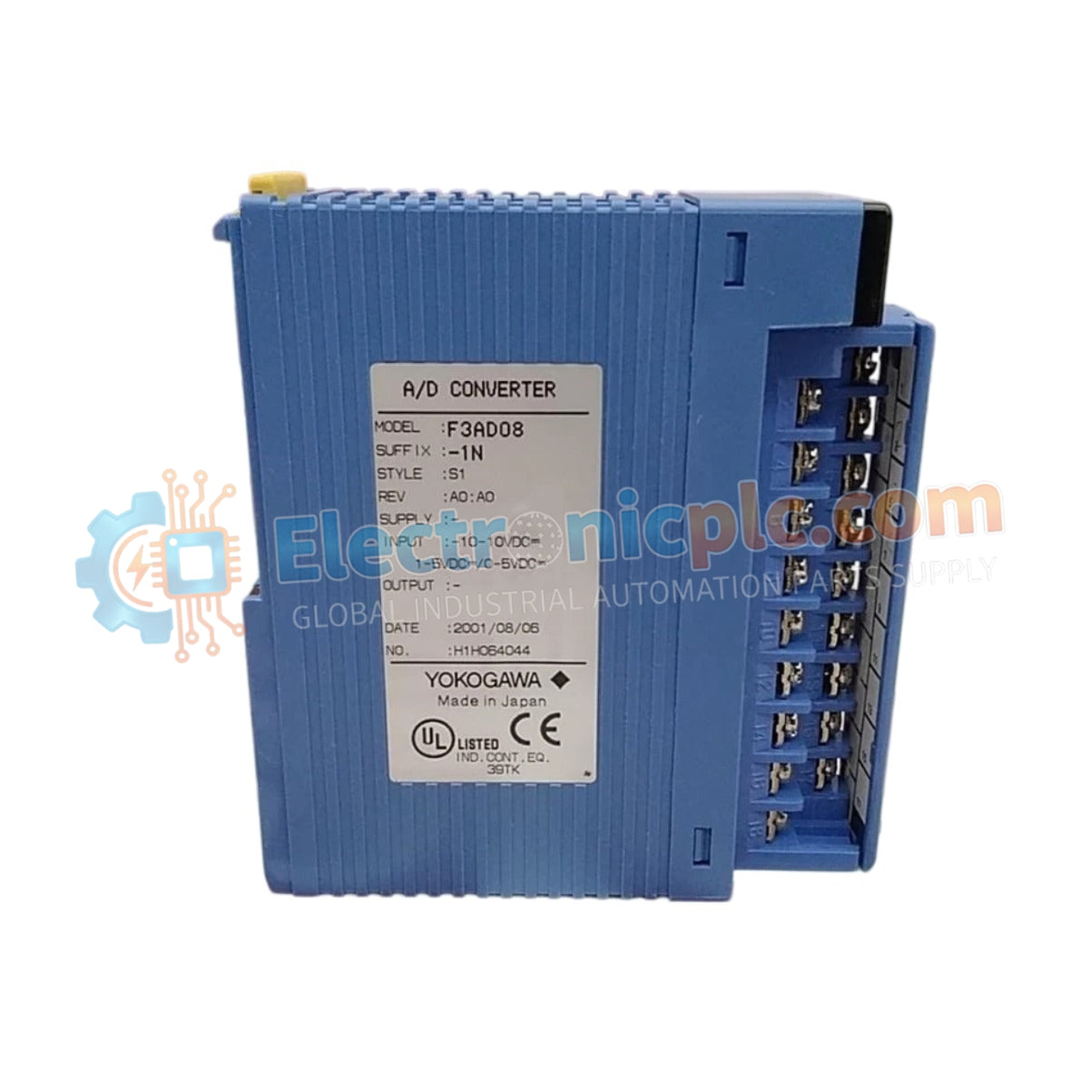 Yokogawa F3AD08-4V S1 Analog Input Module