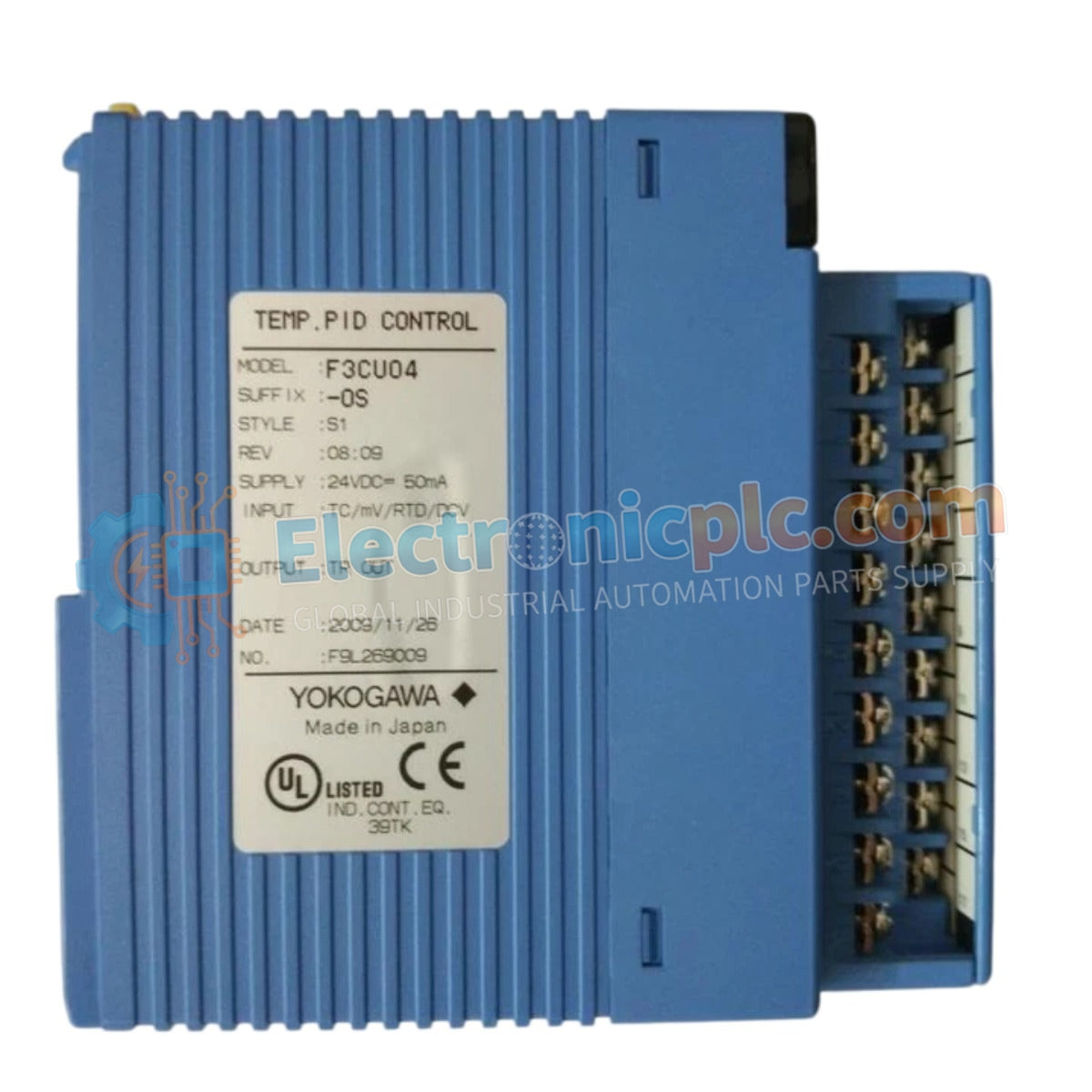Yokogawa F3CU04-0S Temperature Control and PID Module