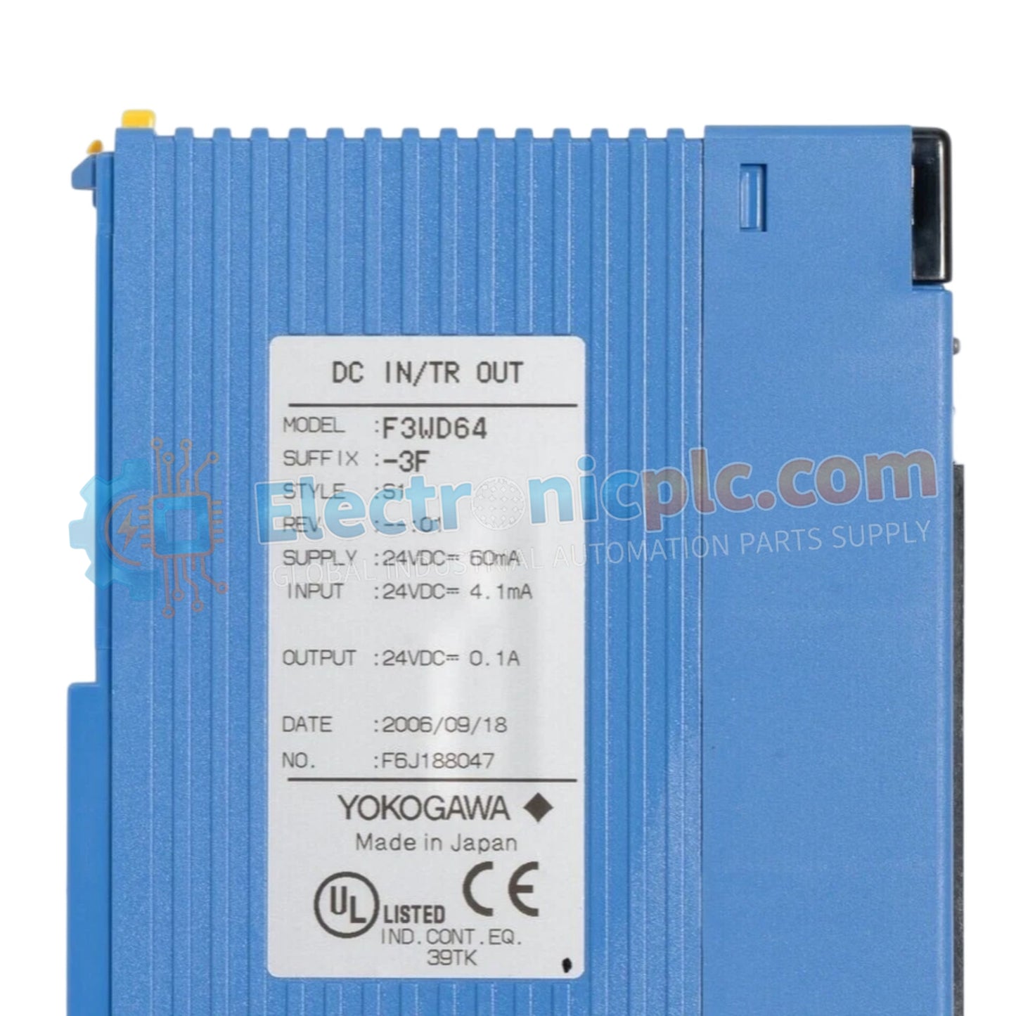 Módulo de entrada digital F3WD64-3F Yokogawa