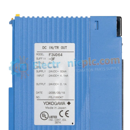 Módulo de entrada digital F3WD64-3F Yokogawa