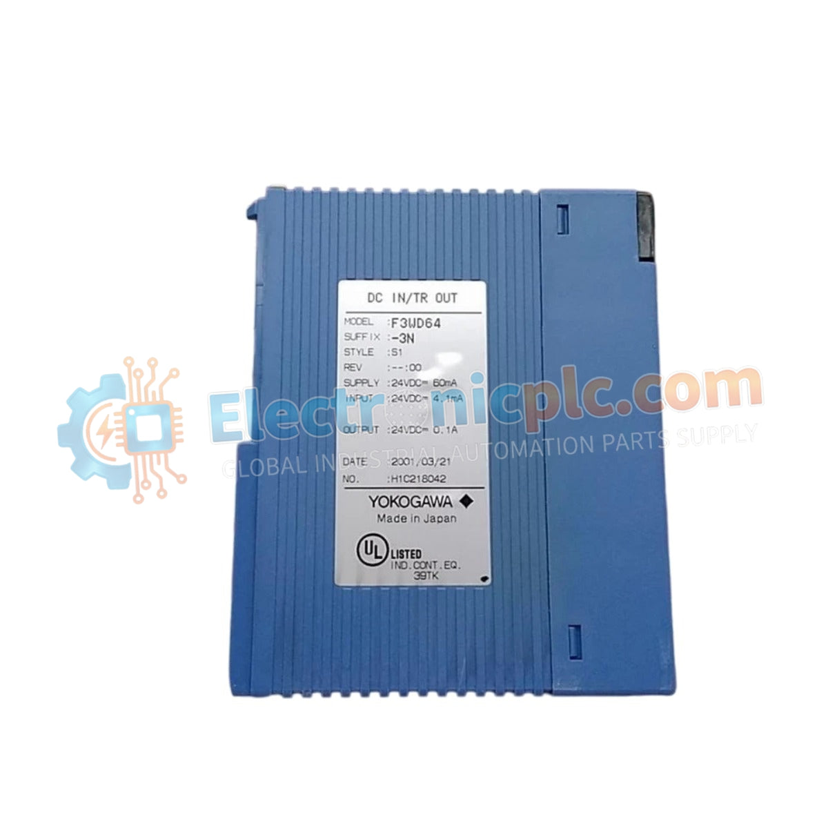 Yokogawa F3WD64-3P/K2 Digital Input/Output Module
