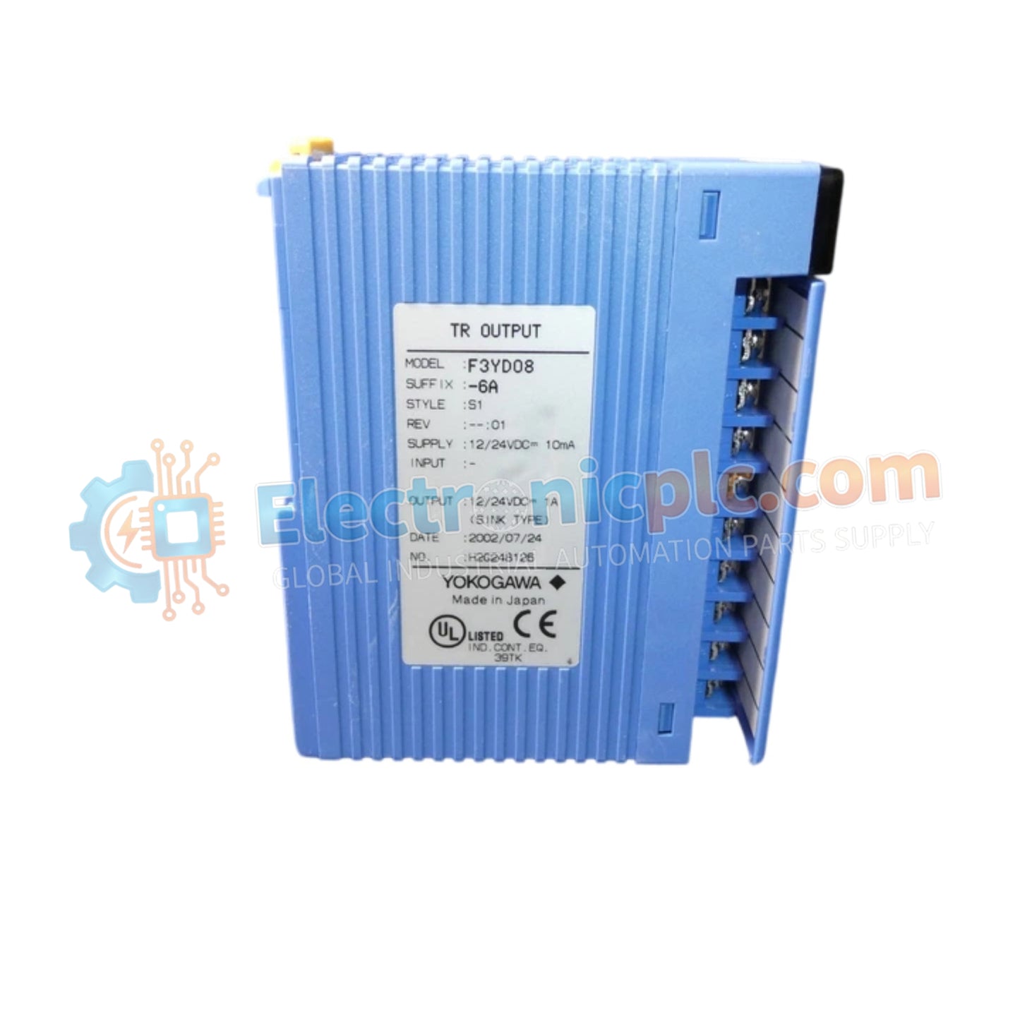 Módulo de salida de transistores Yokogawa F3YD08-6A