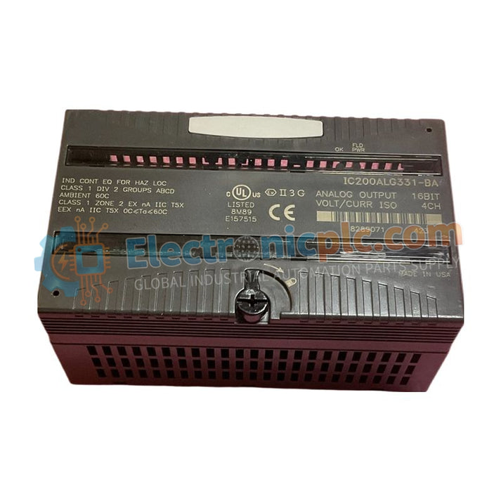 وحدة خرج تناظري PLC طراز IC200ALG322D من GE Fanuc