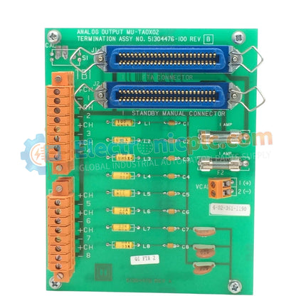 Placa de terminación de salida analógica Honeywell MU-TAOX02 51304476-100