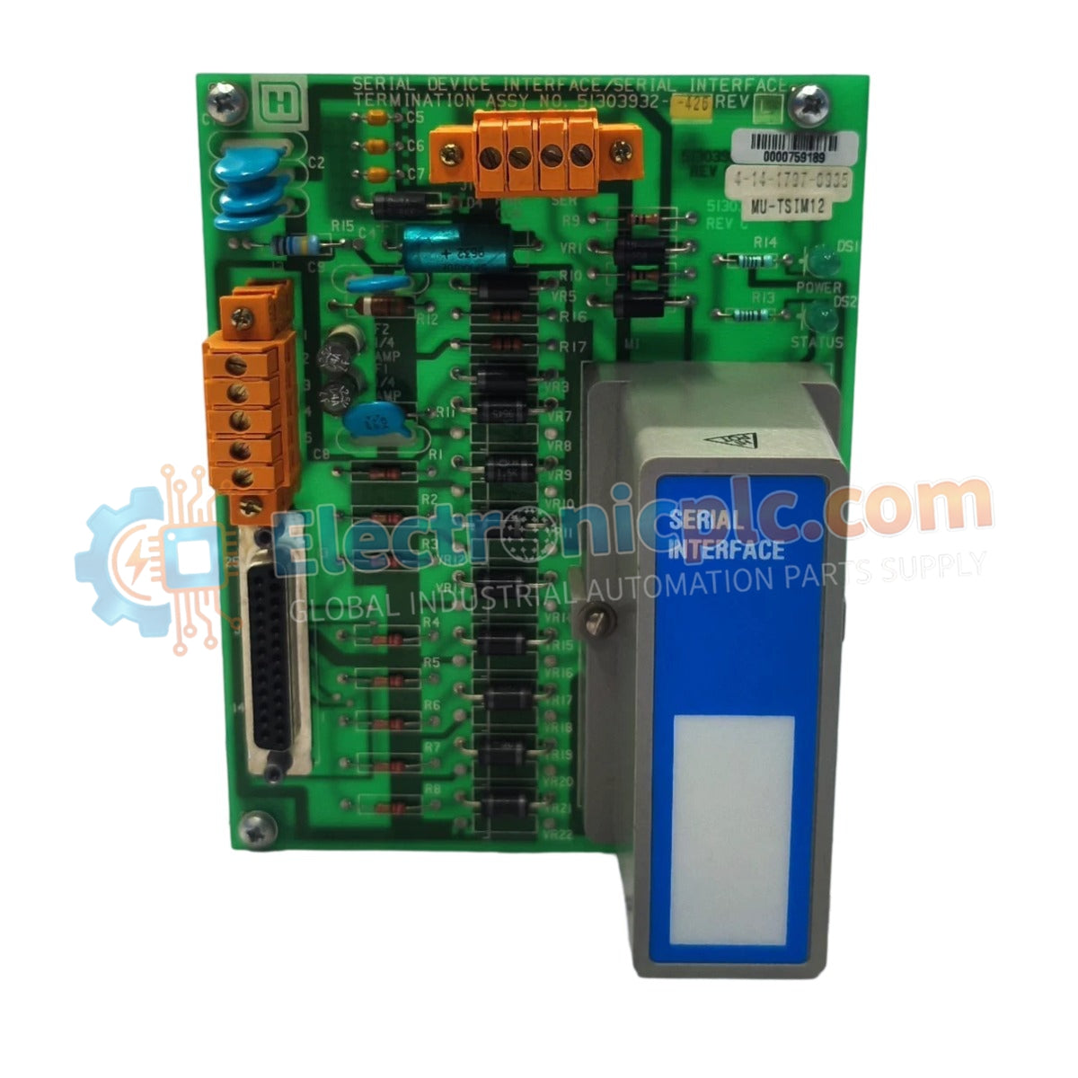 وحدة معالج الإدخال/الإخراج للواجهة Honeywell MU-TSIM12 51303932-426