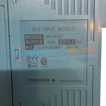 Yokogawa NFAR181-S50/R8S10 RTD/TC Input Module
