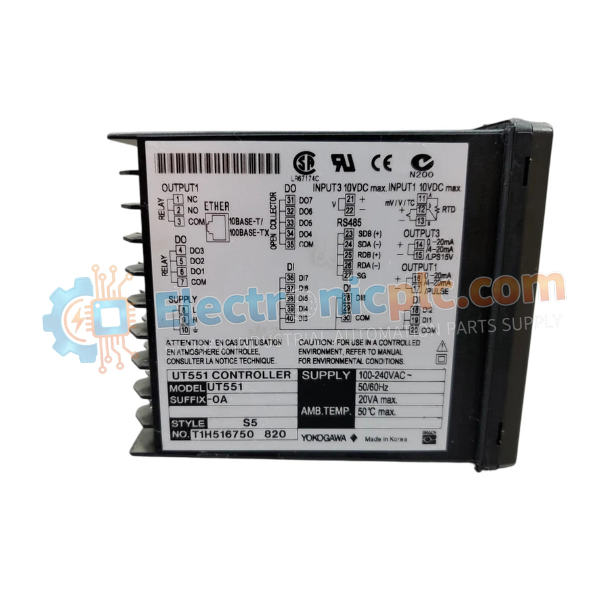 Controlador Indicador Digital Yokogawa UT551