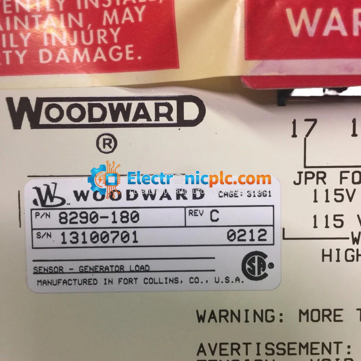 Woodward 8290-180