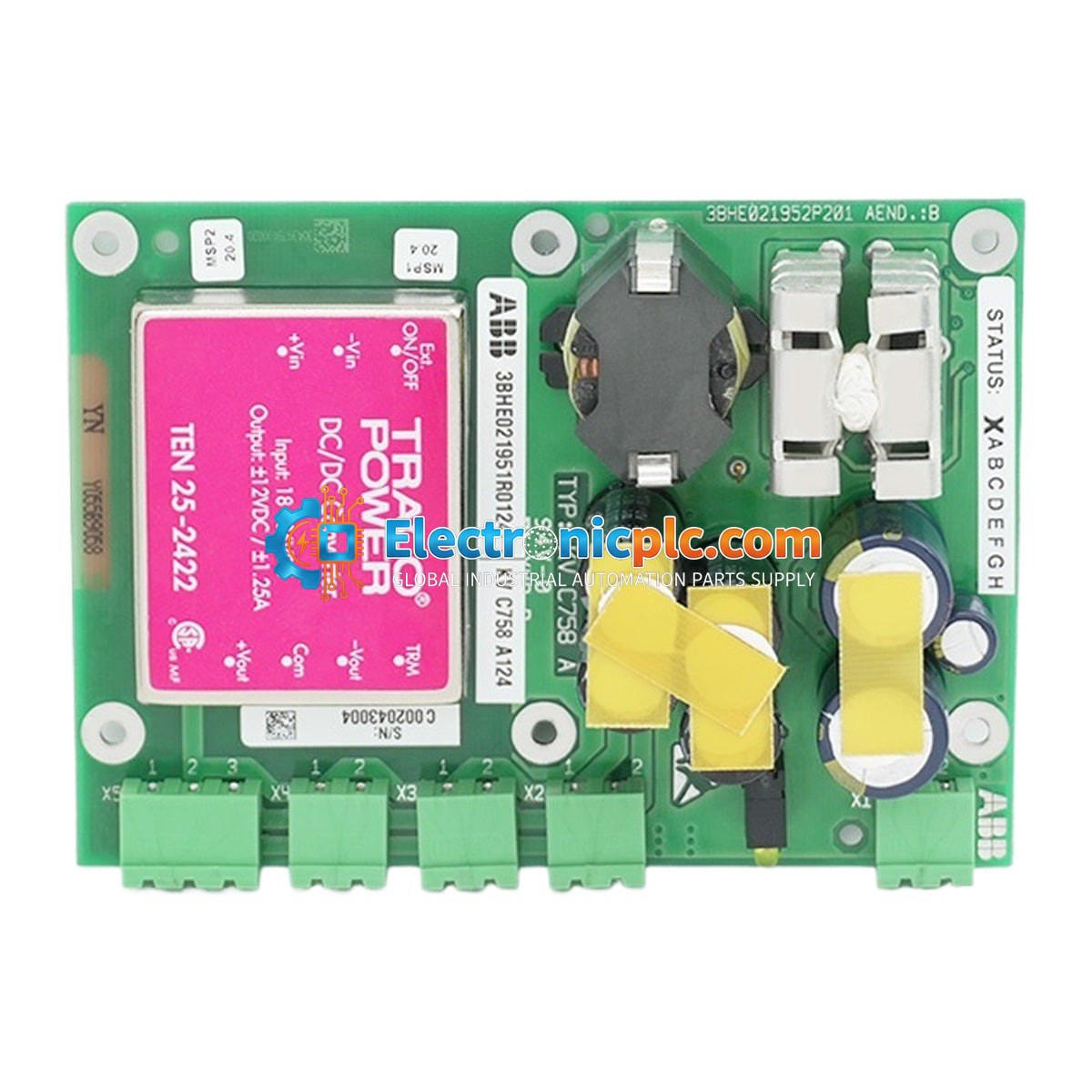 ABB 3BHE021951R0124 KVC758 A124