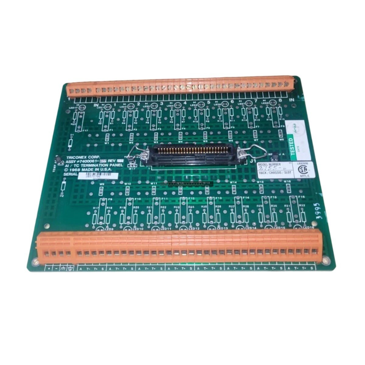 Triconex 2755 7400061-600