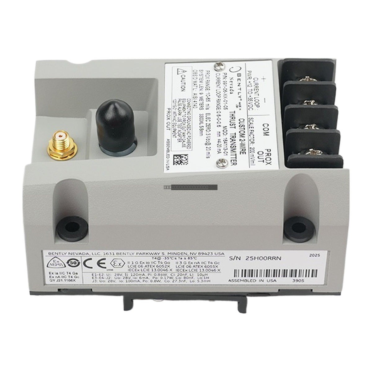 Bently Nevada 991-06-XX-01-05 MOD:164113-01